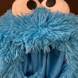 Blue Furry Monster Kids Costume
